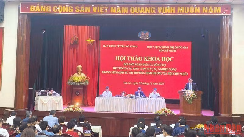 Quang cảnh hội thảo.