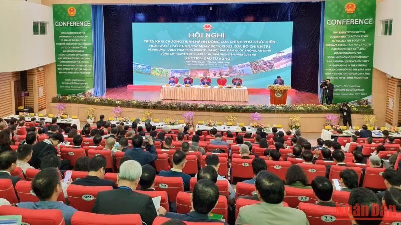 Quang cảnh hội nghị.