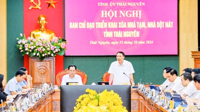 Tỉnh Thái Nguyên phấn đấu đến ngày 30/6/2025 sẽ hỗ trợ xóa hết nhà tạm trên địa bàn.