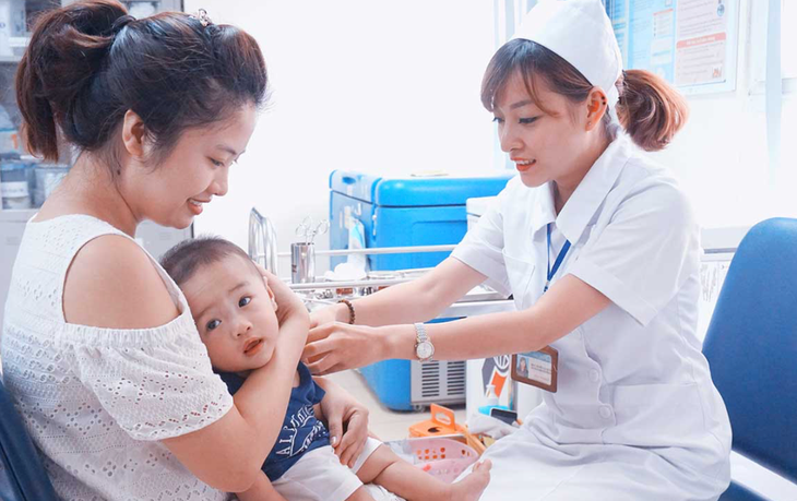 Tiêm vaccine thuộc chương trình tiêm chủng mở rộng. Nguồn: Sở Y tế TP Hồ Chí Minh.