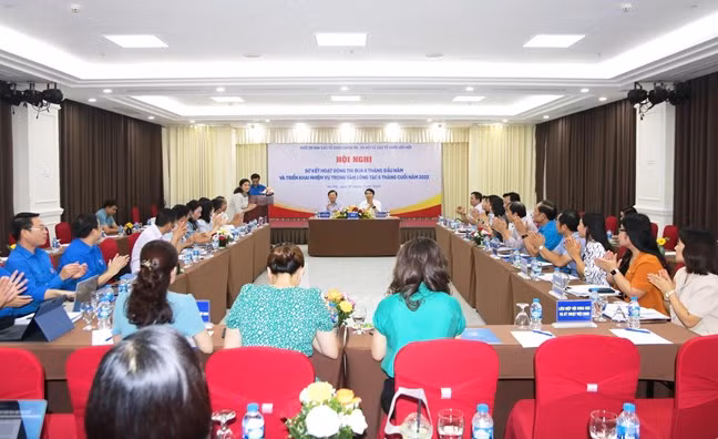 Quang cảnh Hội nghị. (Ảnh: HƯƠNG ĐẠT)