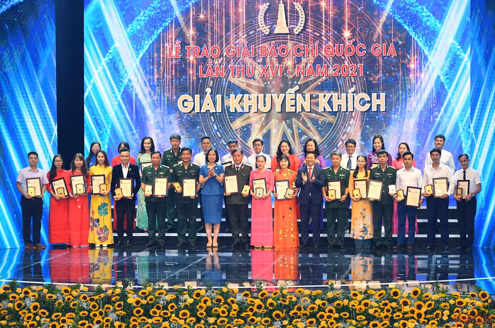 Lễ trao giải Báo chí Quốc gia lần thứ XVI - năm 2021 -0