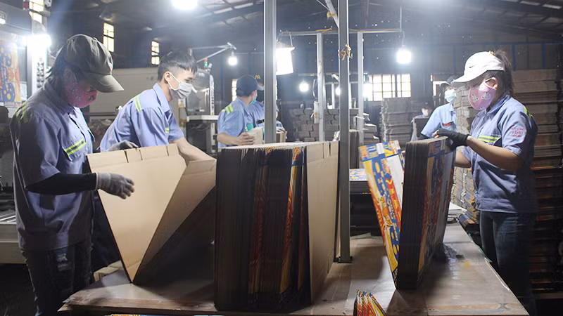 Nhà máy giấy Tân Long là một trong những doanh nghiệp đạt giải thưởng năm nay.