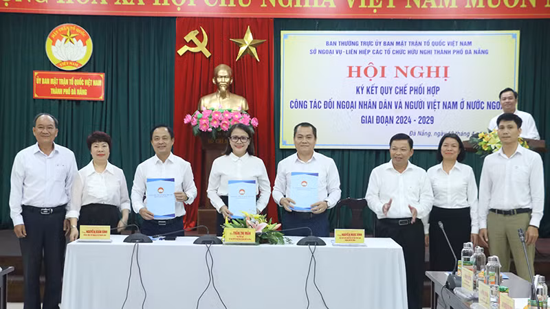 Ba cơ quan ký kết quy chế phối hợp.