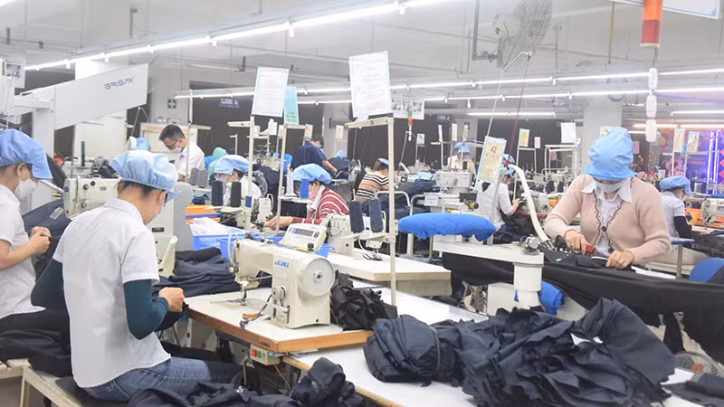 Dệt may là một trong những ngành đóng góp đáng kể vào sự tăng trưởng ngành công nghiệp.