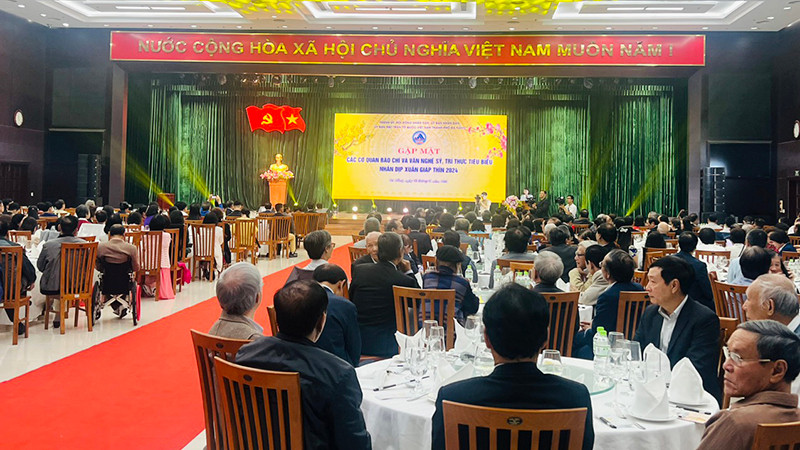 Toàn cảnh buổi gặp mặt.