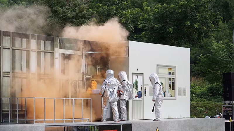 Diễn tập về tình huống mất an ninh, an toàn nguồn phóng xạ nhóm A