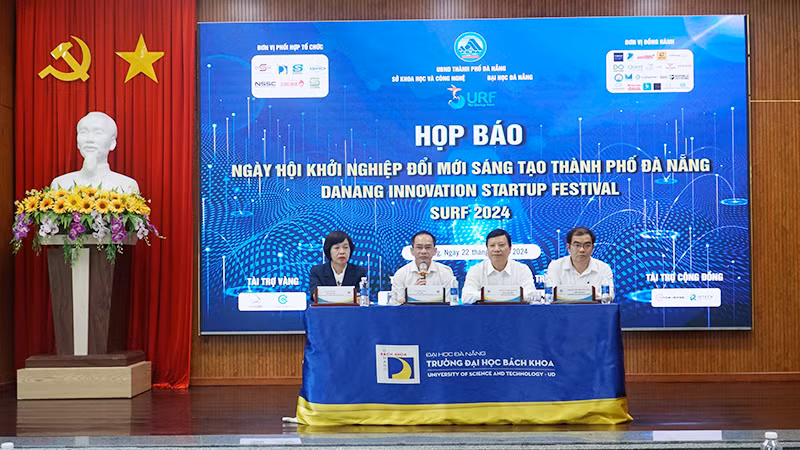 Họp báo thông tin về Ngày hội khởi nghiệp đổi mới sáng tạo thành phố Đà Nẵng - SURF 2024.