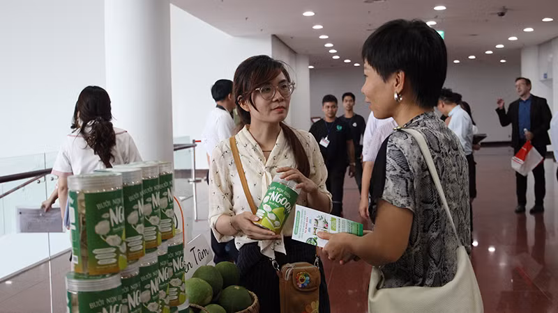 Các dự án khởi nghiệp giới thiệu tại Hội thảo.