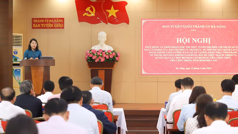Ban tổ chức phát động và triển khai cuộc thi.