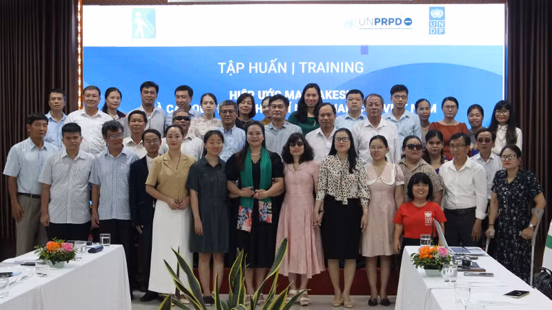 Các đại biểu tham dự tập huấn.