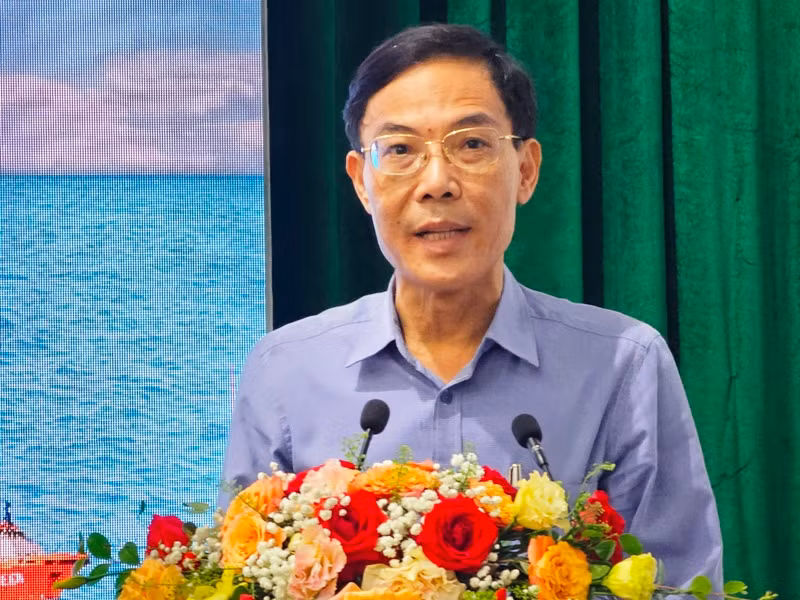 Lãnh đạo tỉnh Thanh Hóa phát biểu tại buổi lễ.