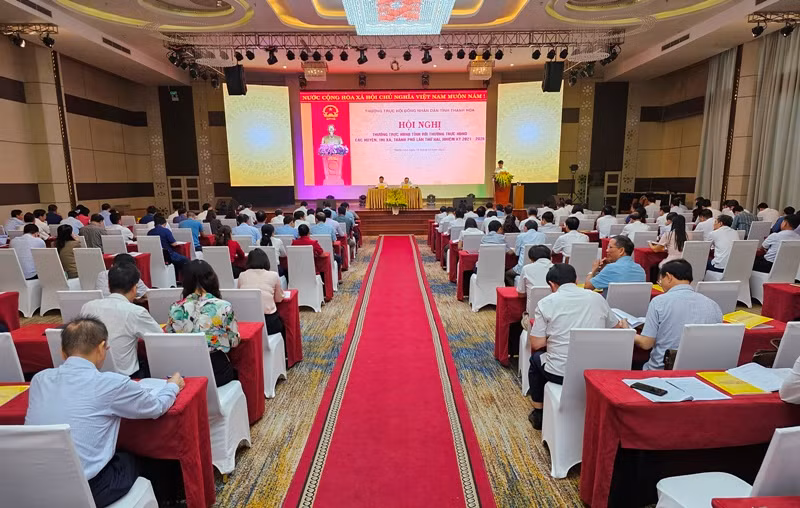 Quang cảnh hội nghị.