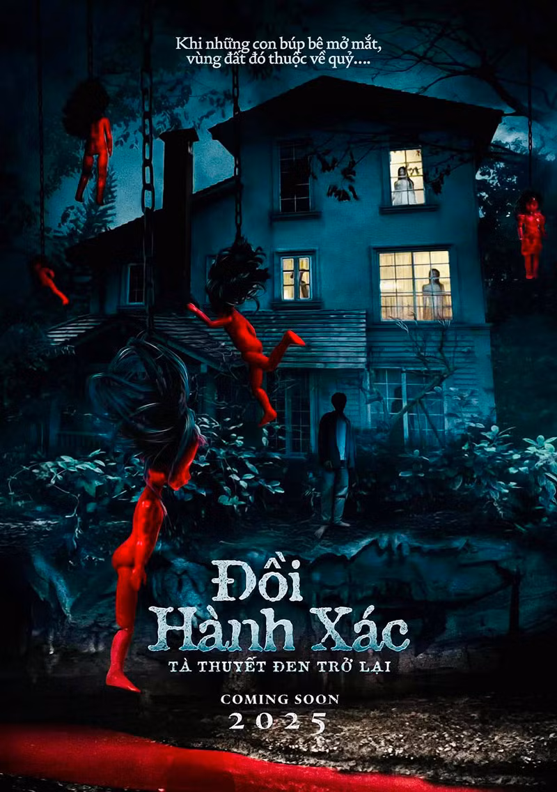 Đồi hành xác - Tà thuyết đen trở lại sẽ mở đầu cho loạt phim kinh dị gồm 5 phần của đạo diễn Lương Đình Dũng với slogan xuyên suốt “món quà sợ hãi được chuyển phát bí ẩn từ phương Đông”. Nguồn ảnh trong bài | ĐPCC