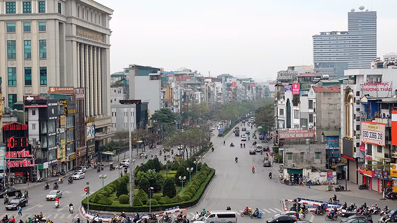 Đường Kim Liên-Xã Đàn là một trong những “con đường đắt nhất hành tinh”. Ảnh | MẠNH TRƯỜNG