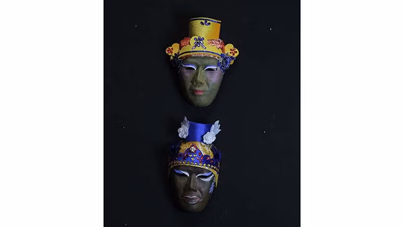 Tác phẩm của nhà điêu khắc Đinh Công Đạt.