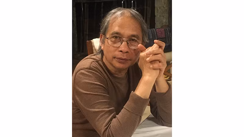 Họa sĩ Phùng Quốc Trí.