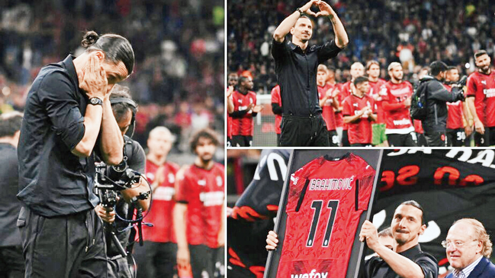 Zlatan Ibrahimovic cuối cùng cũng phải cúi đầu trước quy luật thời gian.