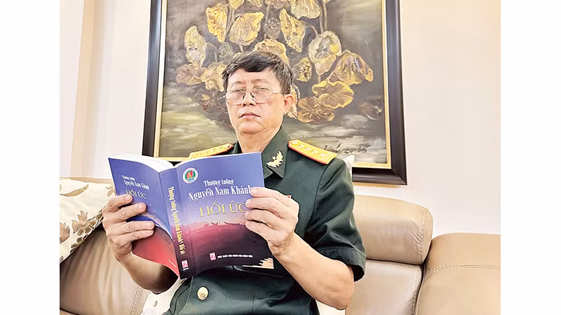 Đại tá Nguyễn Việt Hà, con trai Thượng tướng Nguyễn Nam Khánh ôn lại hồi ức của cha mình.