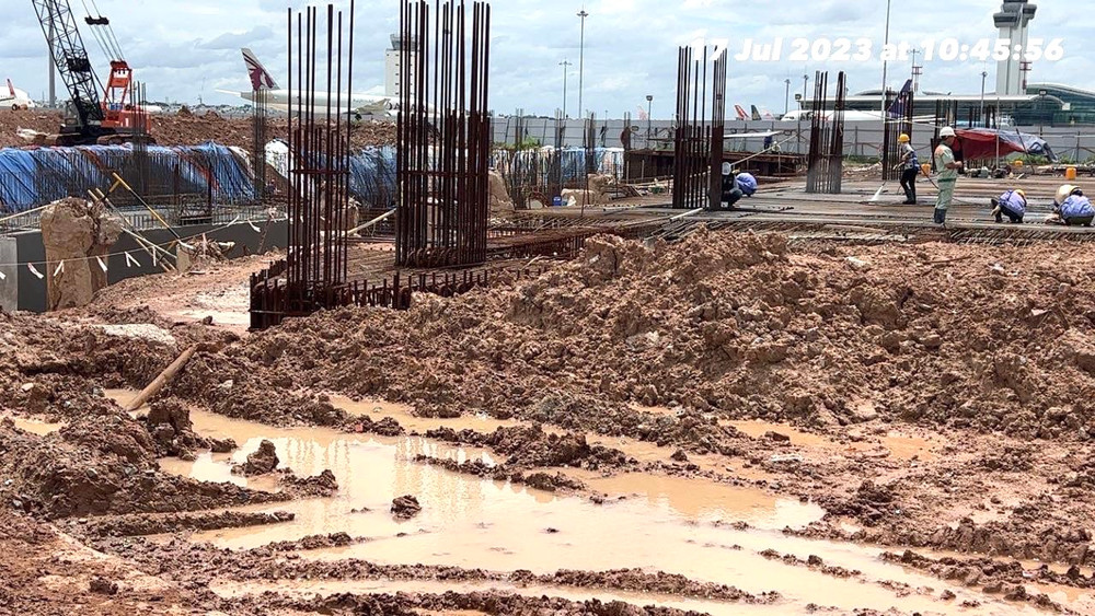 Kiểm tra công tác phòng, chống bão Talim tại sân bay Tân Sơn Nhất.