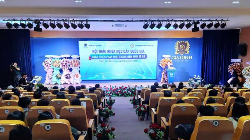 Quang cảnh hội thảo.