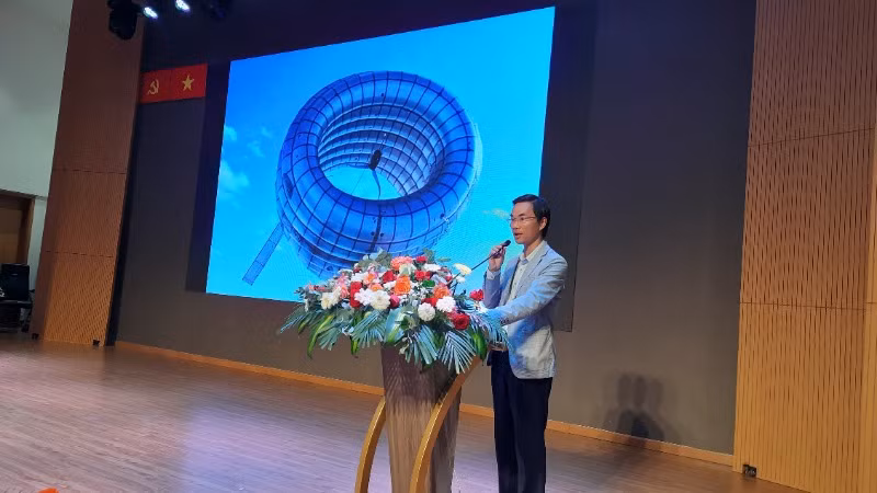 Chuyên gia phát biểu tại hội thảo.