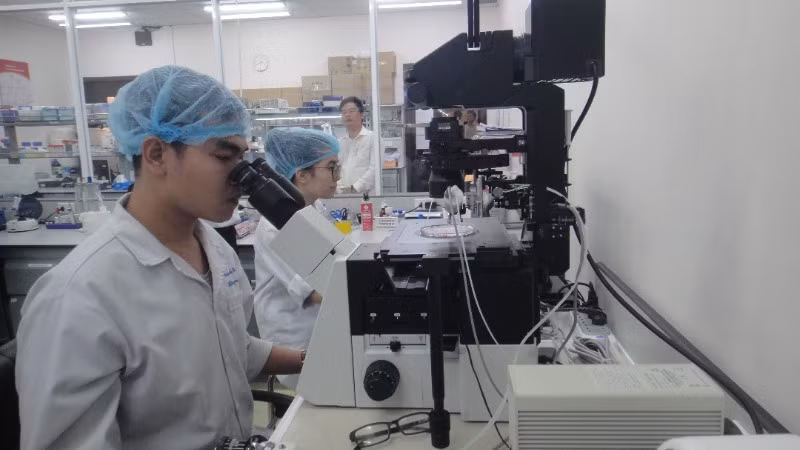 Nghiên cứu khoa học tại Đại học Quốc gia Thành phố Hồ Chí Minh.