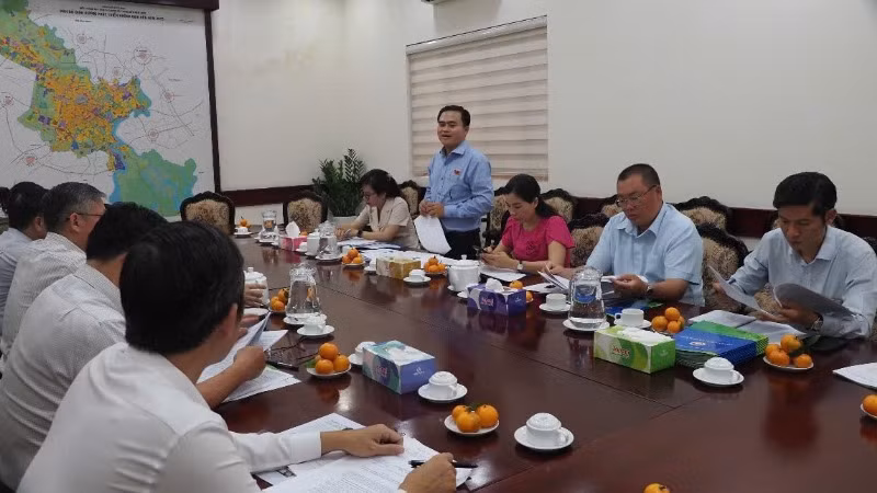 Quang cảnh buổi giám sát.