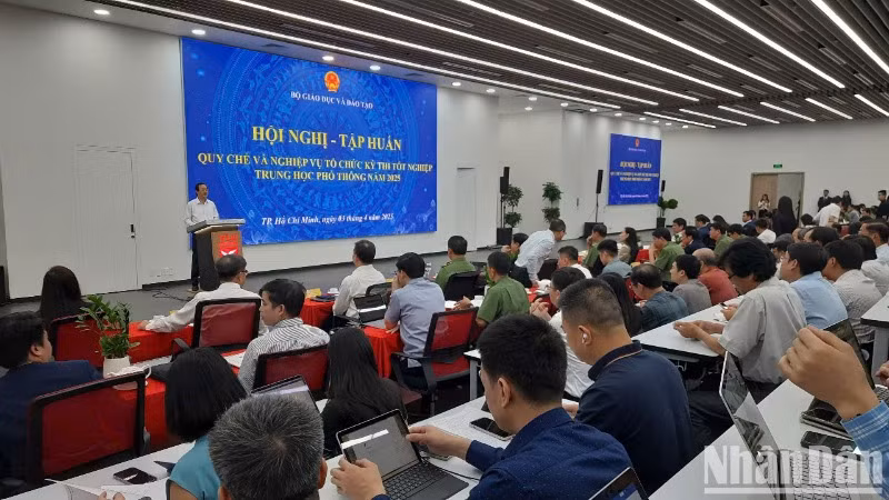 Quang cảnh hội nghị tập huấn.