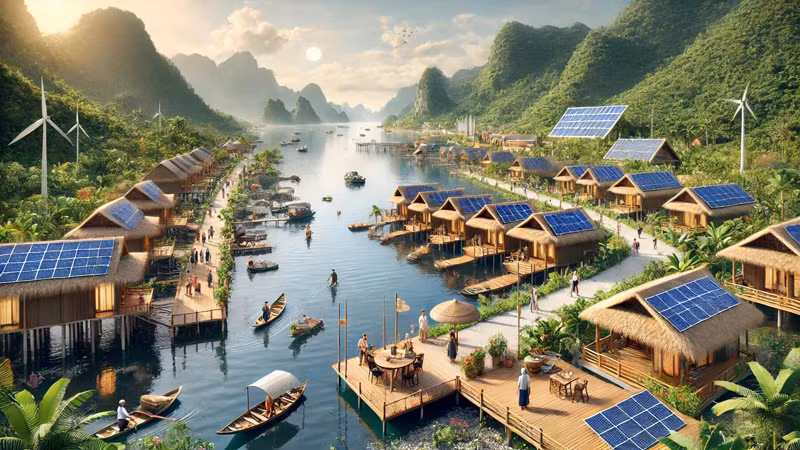 Vịnh Pá Khôm và quy hoạch phát triển trong thời gian tới.