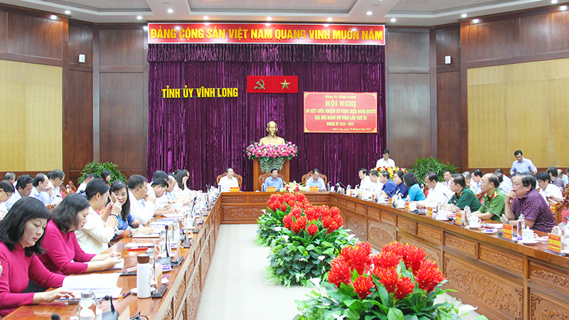 Quang cảnh hội nghị. 