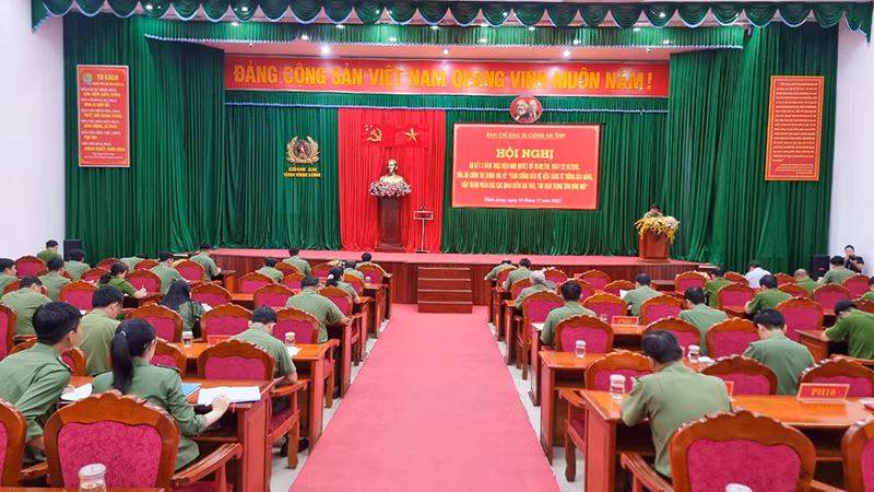 Quang cảnh hội nghị.