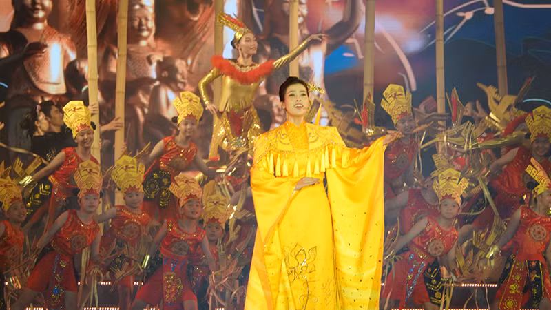 Tiết mục văn nghệ trong chương trình nghệ thuật.