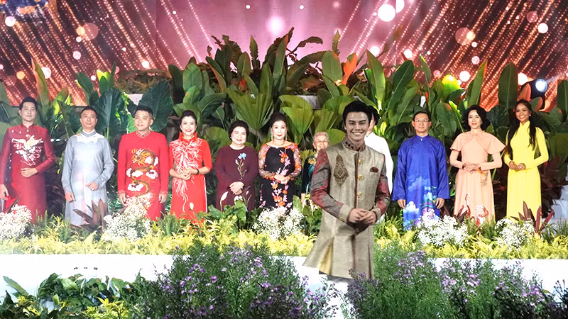 Các đại sứ Lễ hội Áo dài Thành phố Hồ Chí Minh năm 2023.