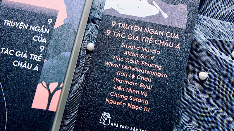 Tuyển tập gồm chín tác phẩm của 9 cây bút trẻ của châu Á. (Ảnh: Nhà xuất bản Trẻ).