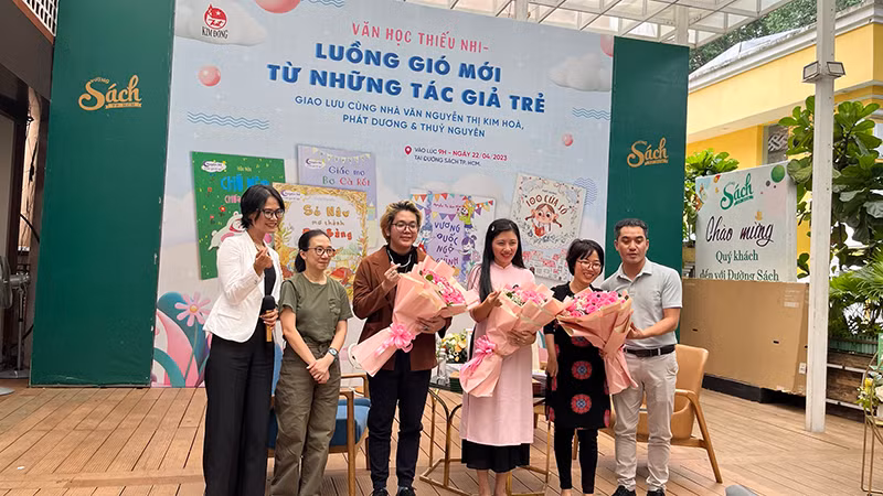 Một sự kiện tại Ngày Sách và Văn hóa đọc lần 2 - năm 2023 tại Thành phố Hồ Chí Minh.