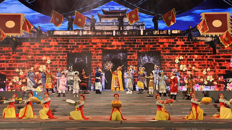 Một cảnh trong chương trình.