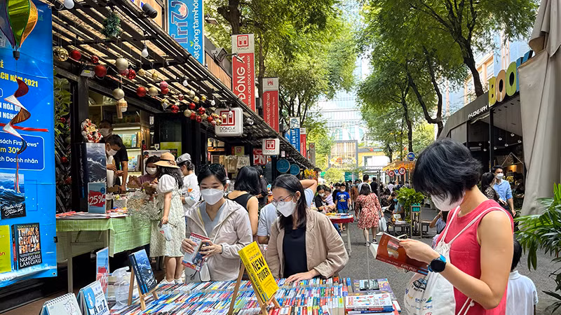 Đường sách Thành phố Hồ Chí Minh là một trong 126 điểm được đăng ký bình chọn.