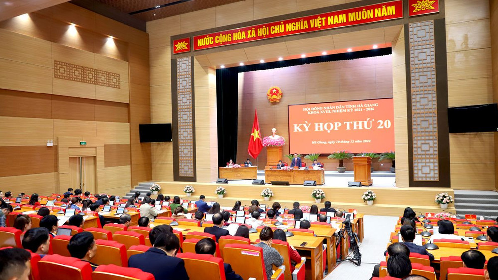 Toàn cảnh phiên họp.