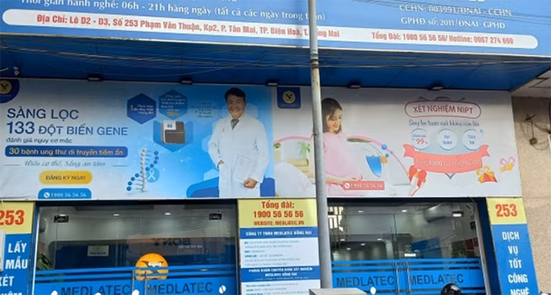 Phòng khám ở phường Tân Mai bị tước giấy phép.