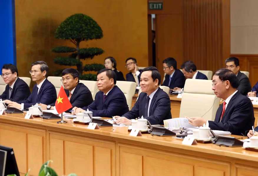 Phó Thủ tướng Trần Lưu Quang tại hội nghị. (Ảnh: TTXVN)