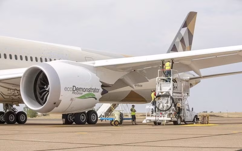 Một mẫu máy bay của Boeing. 