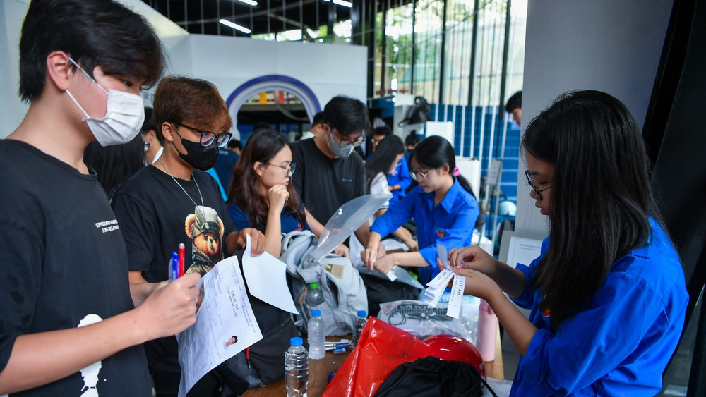 Thí sinh tại Kỳ thi Tốt nghiệp THPT năm 2024 (Ảnh: TRẦN BÁCH)