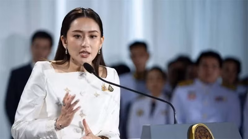 Thủ tướng Vương quốc Thái Lan Paetongtarn Shinawatra. (Ảnh: THX/TTXVN)