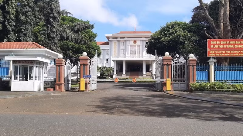 Trụ sở Ủy ban nhân dân tỉnh Gia Lai.