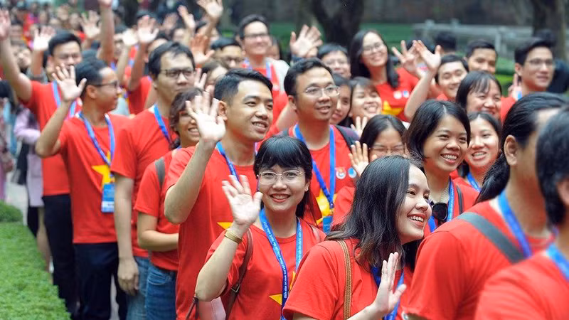 Đại biểu Diễn đàn “Trí thức trẻ Việt Nam toàn cầu” lần thứ 5.