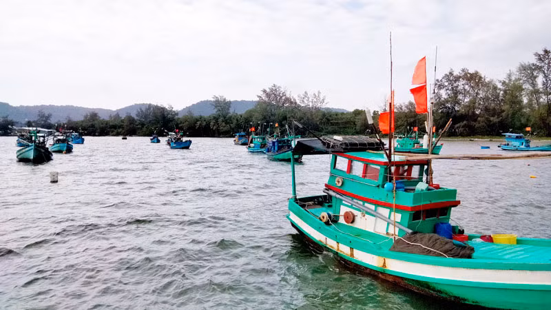 Tìm thấy 3 thuyền viên trên tàu chở nước đá ra các xã đảo của Kiên Giang gặp nạn.