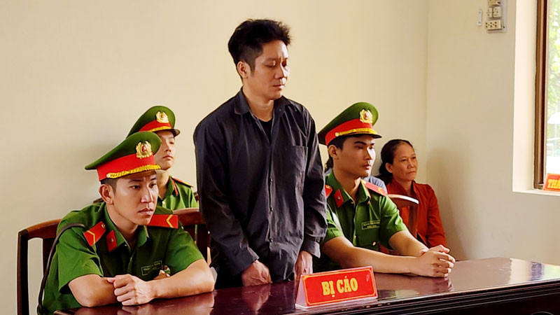 Bị cáo Lý Hồng Công tại phiên tòa.