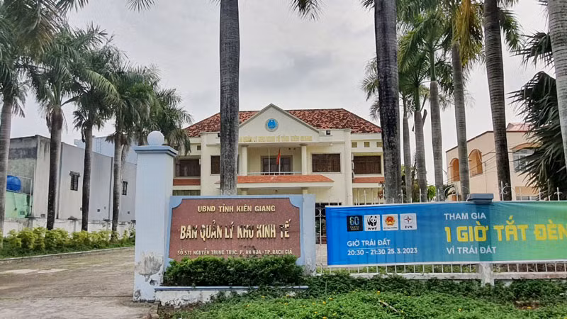 Trụ sở Ban Quản lý Khu Kinh tế tỉnh Kiên Giang