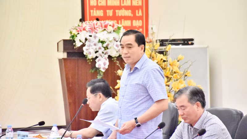 Chủ tịch Ủy ban nhân dân thành phố Phú Quốc Huỳnh Quang Hưng.